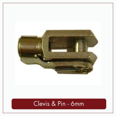 Clevis &amp; Pin 6mm