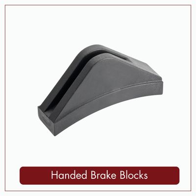 Handed Brake Blocks  for 7¼" NG &amp; 10¼" Standard Scale - Pack of 4