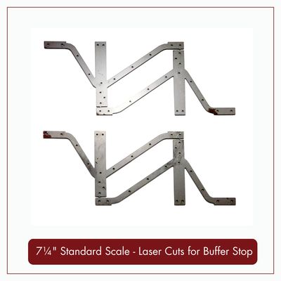 7¼" Standard Scale Buffer Stop - Laser Cuts Only
