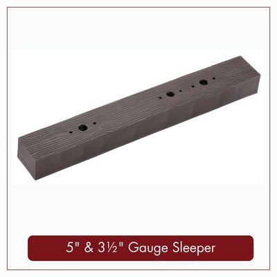 5" &amp; 3½" Gauge Sleepers