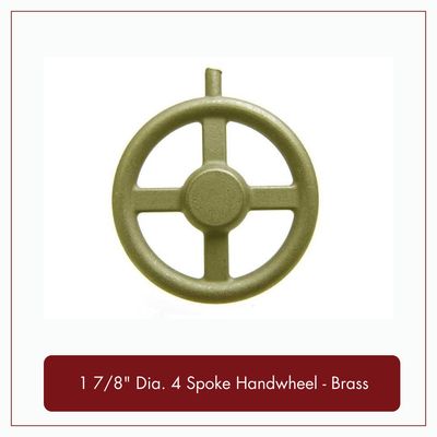 1 7/8" Dia. 4 Spoke Handwheel