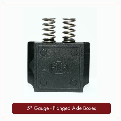 5" Gauge Flanged Axle Boxes