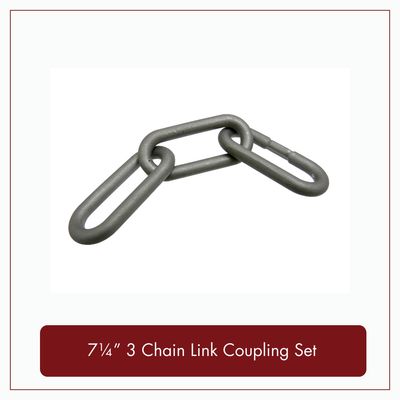 7¼" 3 Chain Link Coupling Set - Wagon