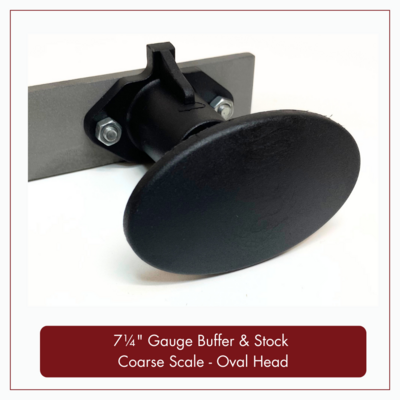 7¼" Gauge Buffer &amp; Stock Coarse Scale.