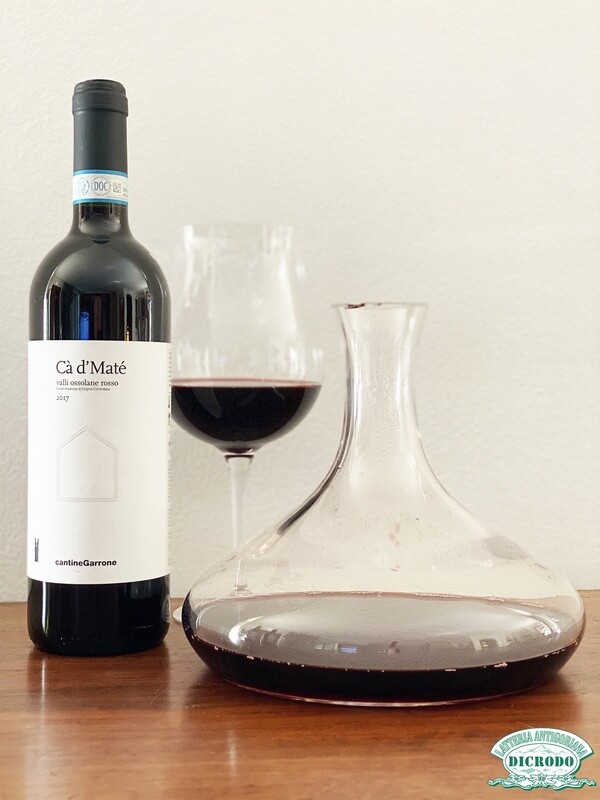 Vino Cà d'Maté Valli Ossolane Rosso DOC