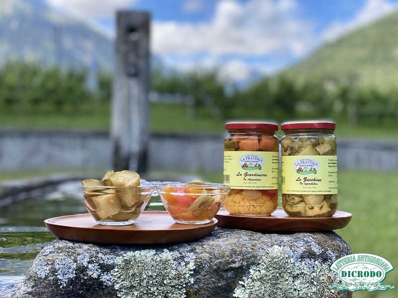 Verdure in agrodolce 'La Prateria' Zucchine + Giardiniera