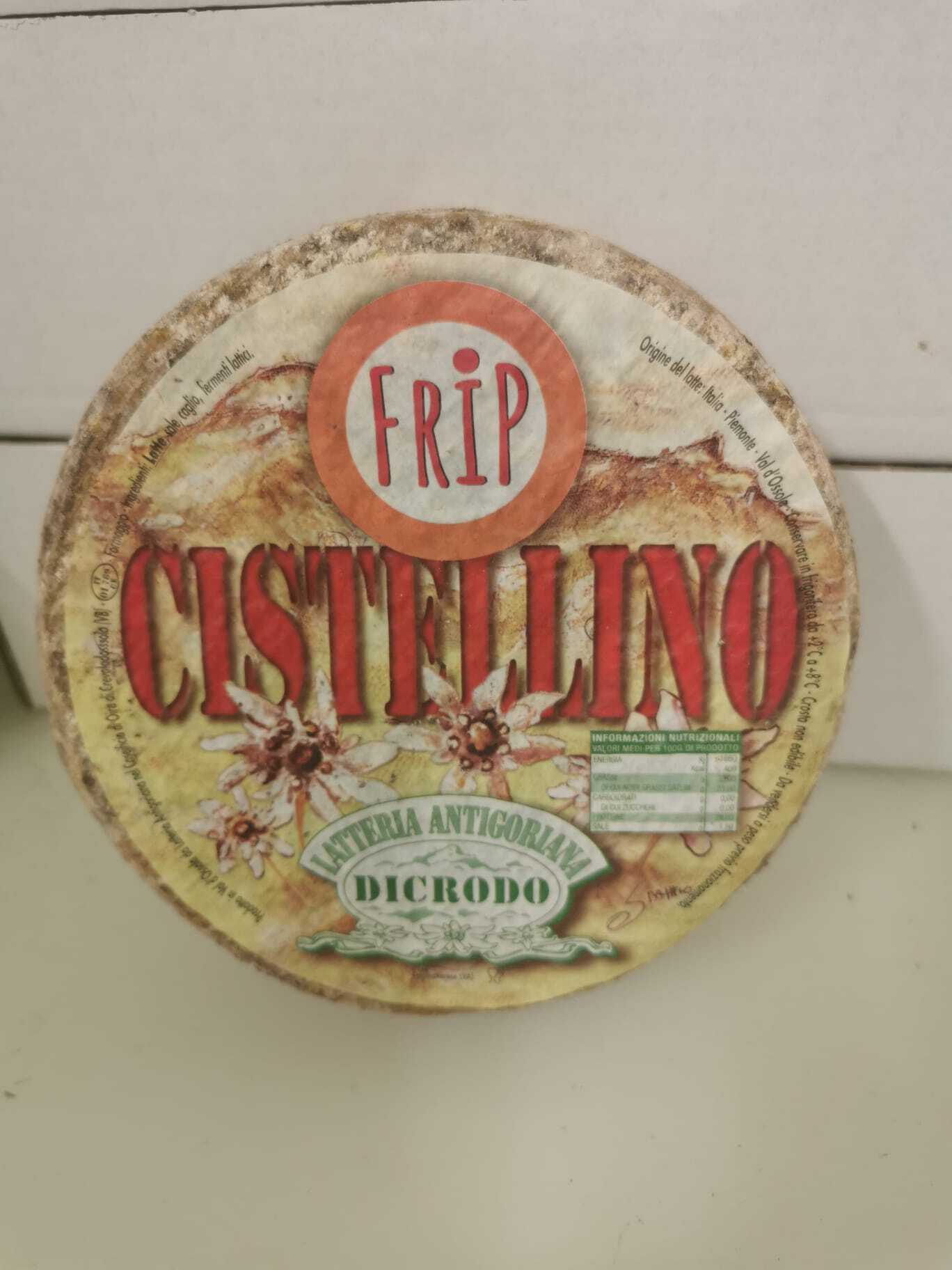 Formaggio Cistellino FriP - Mezza Forma