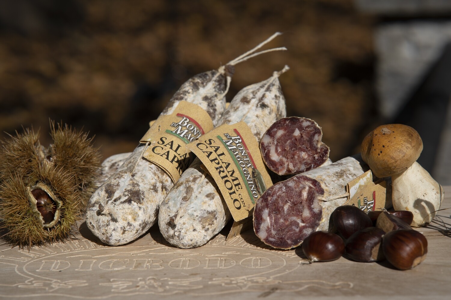 Salame con capriolo
