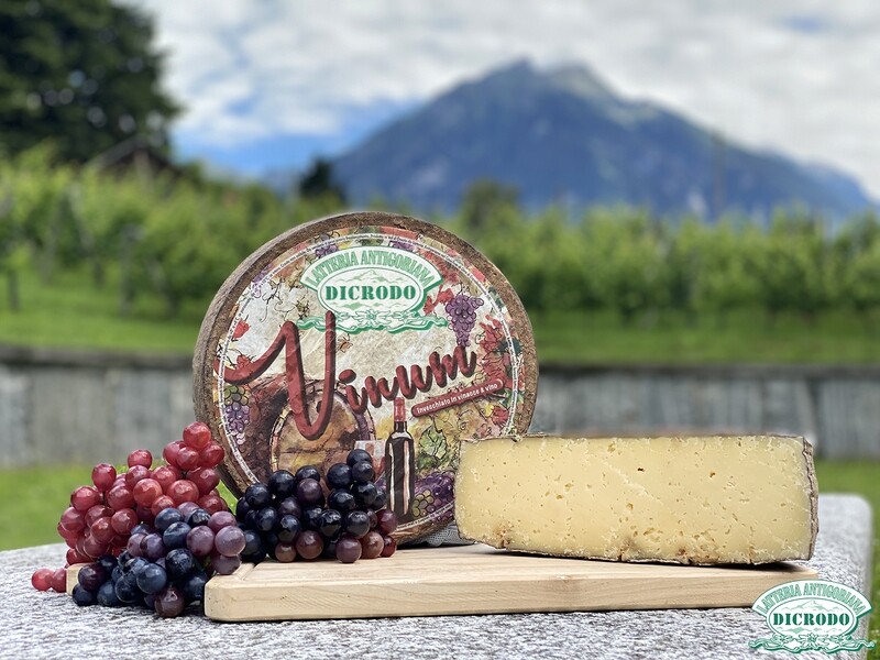 Formaggio Dicrodo Vinum - Forma intera