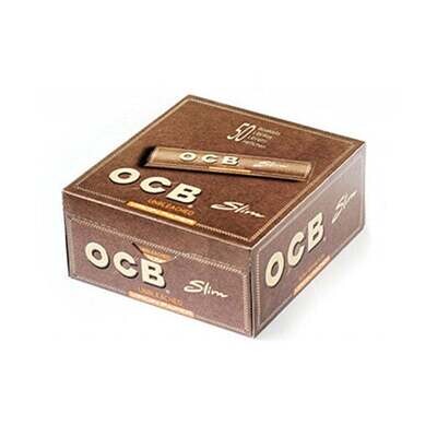 50 OCB Virgin King Size Unbleached Rolling Papers