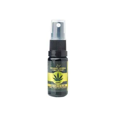 Honey Heaven 500mg Detox & Slim Organic Herbal CBD Spray 10ml