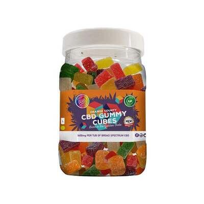 Orange County CBD 1600mg Gummies - Large Pack