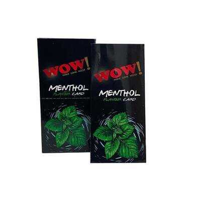 Wow Menthol Flavour Cards Infusions Pack of 20