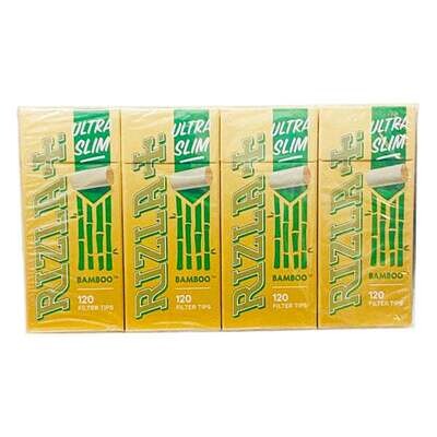 20 Pack Rizla Bamboo Ultra Slim Filter Tips