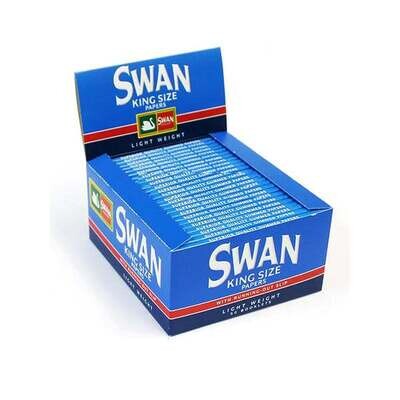 50 Swan Blue King Size Rolling Papers