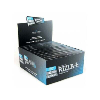 24 Rizla Precision Ultra Thin King Size Slim Papers + Tips Eco-Slim