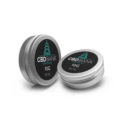 CBD Bank 99.7% CBD Isolate Tub 10g