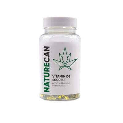 Naturecan Vitamin D3 IU 60 Capsules