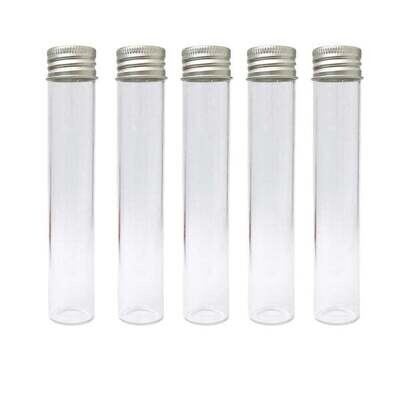 Glass Tube Joint Holder - With Silver Cap