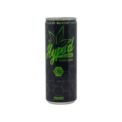 Hype'd CBD Classic Cannabis Flavoured Energy Drink 250ml