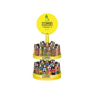 Clipper CP11RH 2 Tier Carousel Large Pop Covers - Hippie Chich 48 Lighters - FCL3H004UK