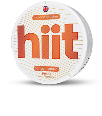 Hiit 6mg Nicotine Pouches - Tangy Mango