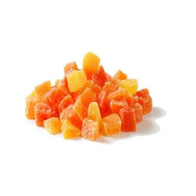 Bulk Broad-Spectrum CBD Infused Dried Papaya - 100g, 1kg, 2.5kg, 5kg, 10kg, 25kg