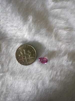 Natural Pink Sapphire Ceylon 1.15cts