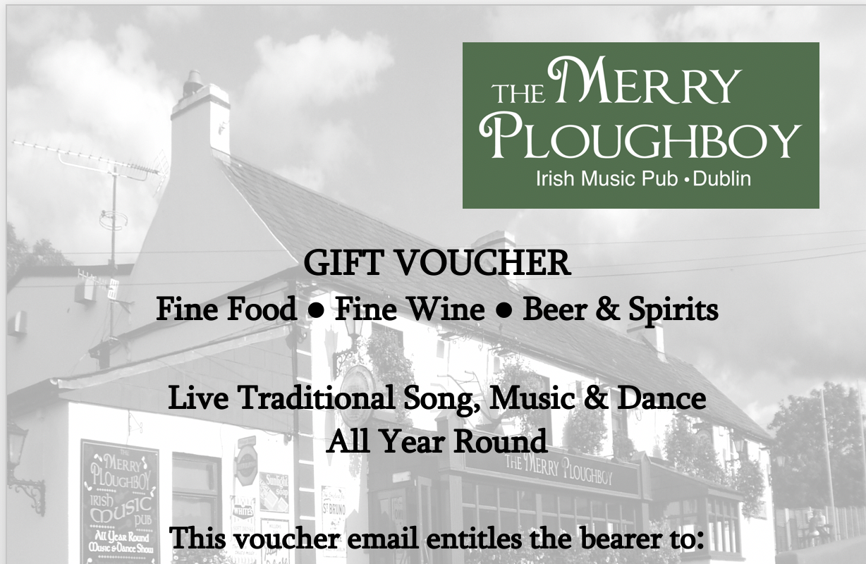 200 Euro E-voucher for the Merry Ploughboy