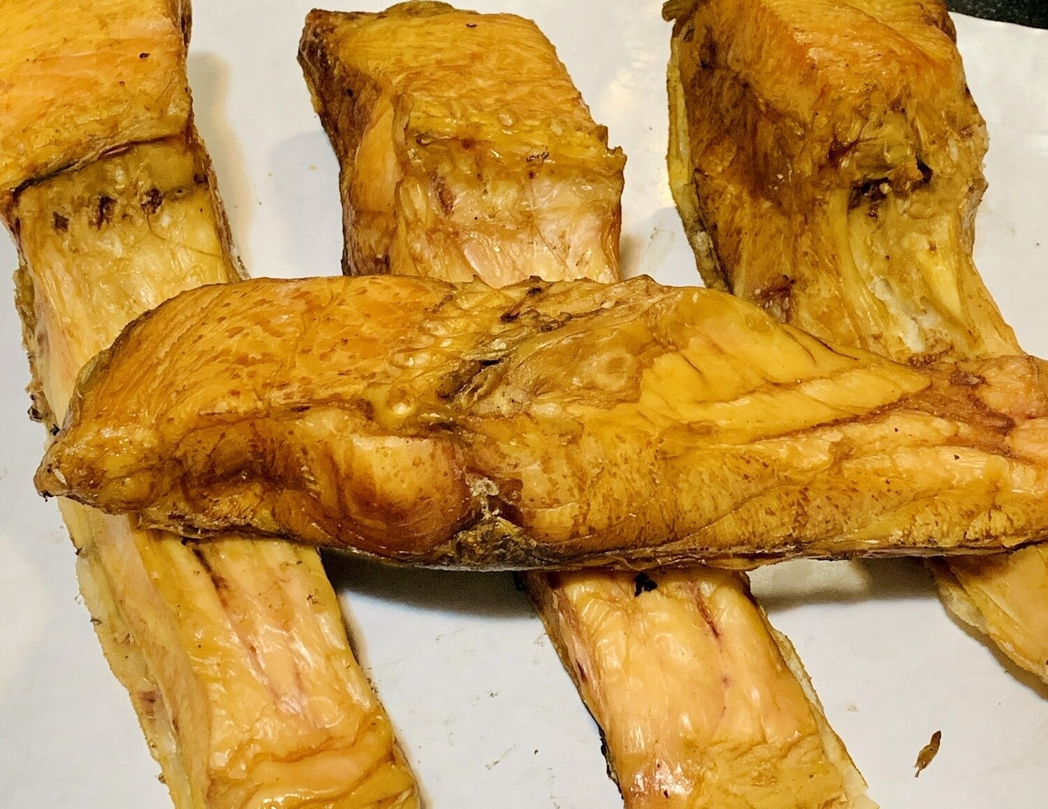 Smoked Buffalo Fish • Chunks (Hot Smoke Process) (priced per lb / Market Price) • (Толстолобик)