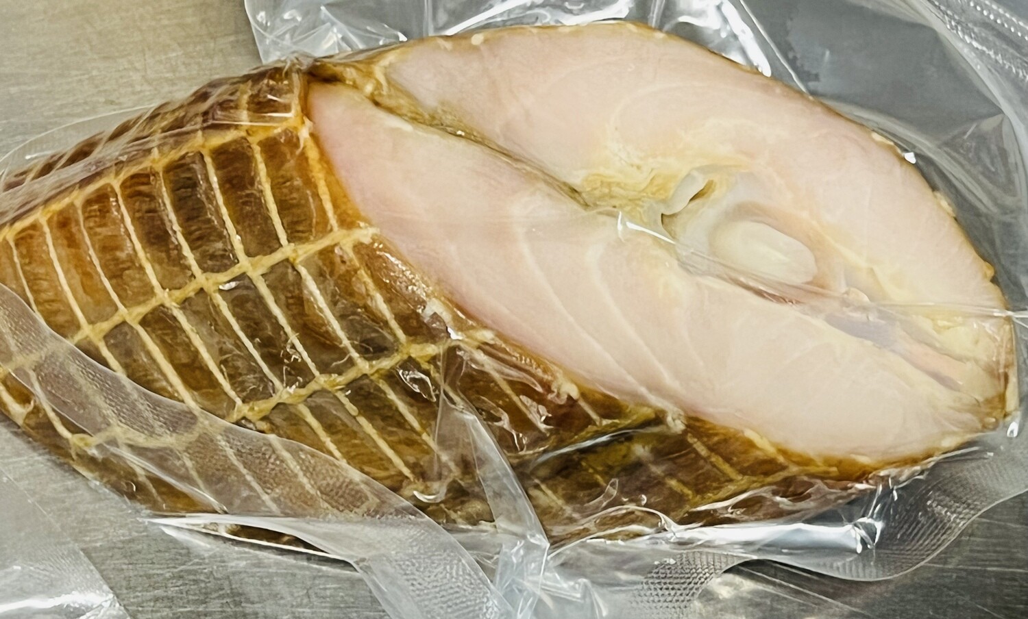 American Sevruga • Smoked Paddlefish • Chunks (Hot Smoke Process) (Average Weight - 0.90 to 1-LB) • Севрюга