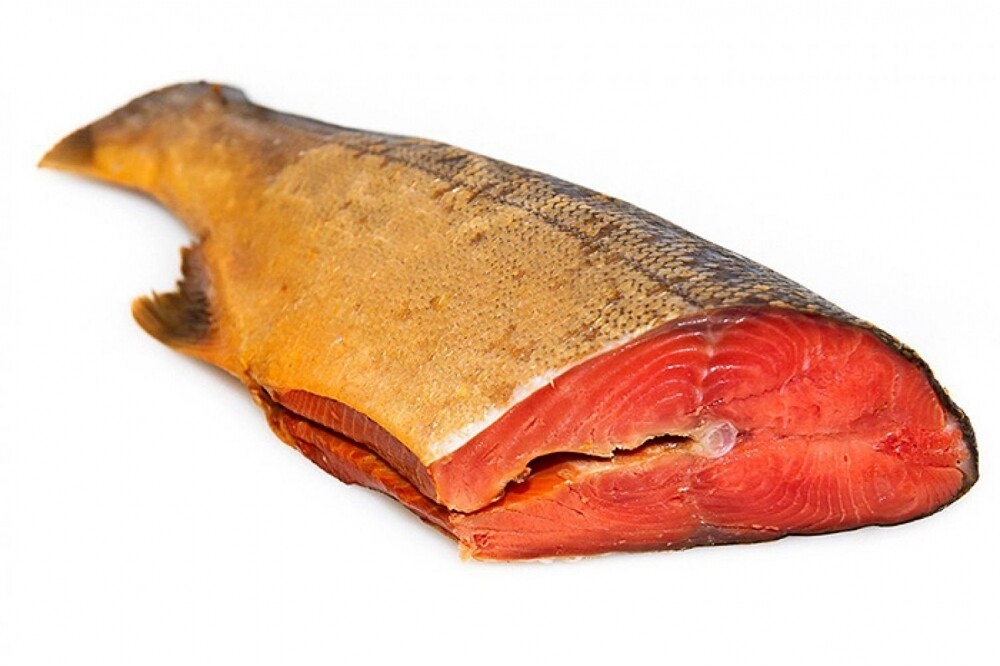 Cold Smoked Salmon - Whole/Chunk • (Average Weight Between 3.0-3.5 - LB per chunk/piece) • SEMGA / СЁМГА