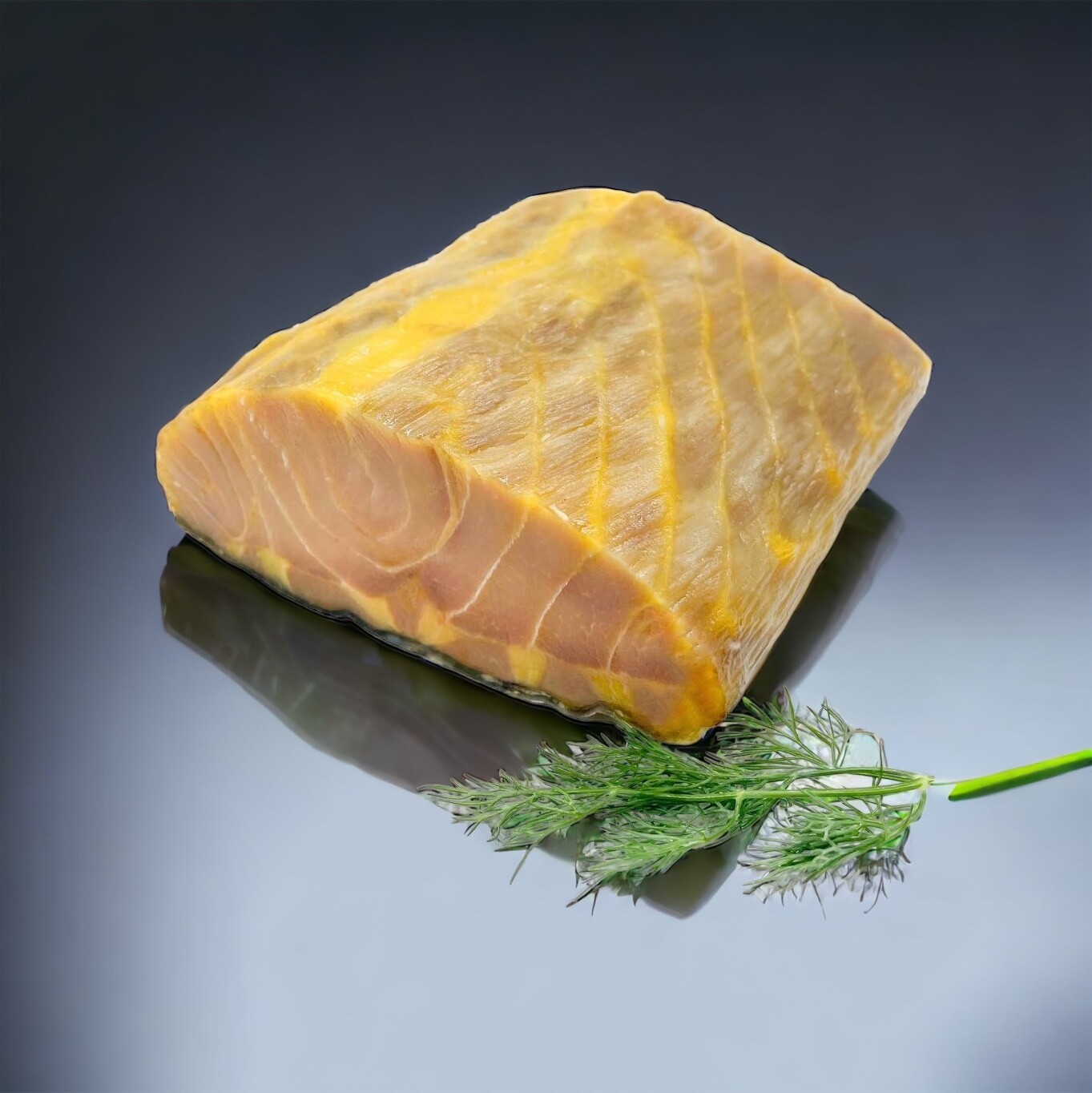 Cold Smoked Sturgeon Chunk • (Average Weight Between 1.0-1.1 - LB per chunk/piece) • БАЛЫГ ОСЁТР