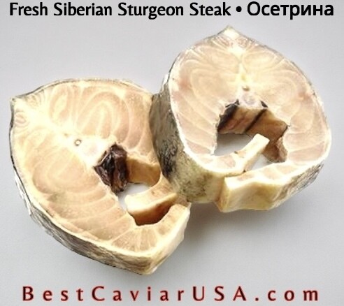 Siberian Sturgeon - Whole or Steaks