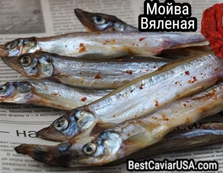 Capelin - Dry Cured • 1-LB - Pack • (Мойва - Вяленая)