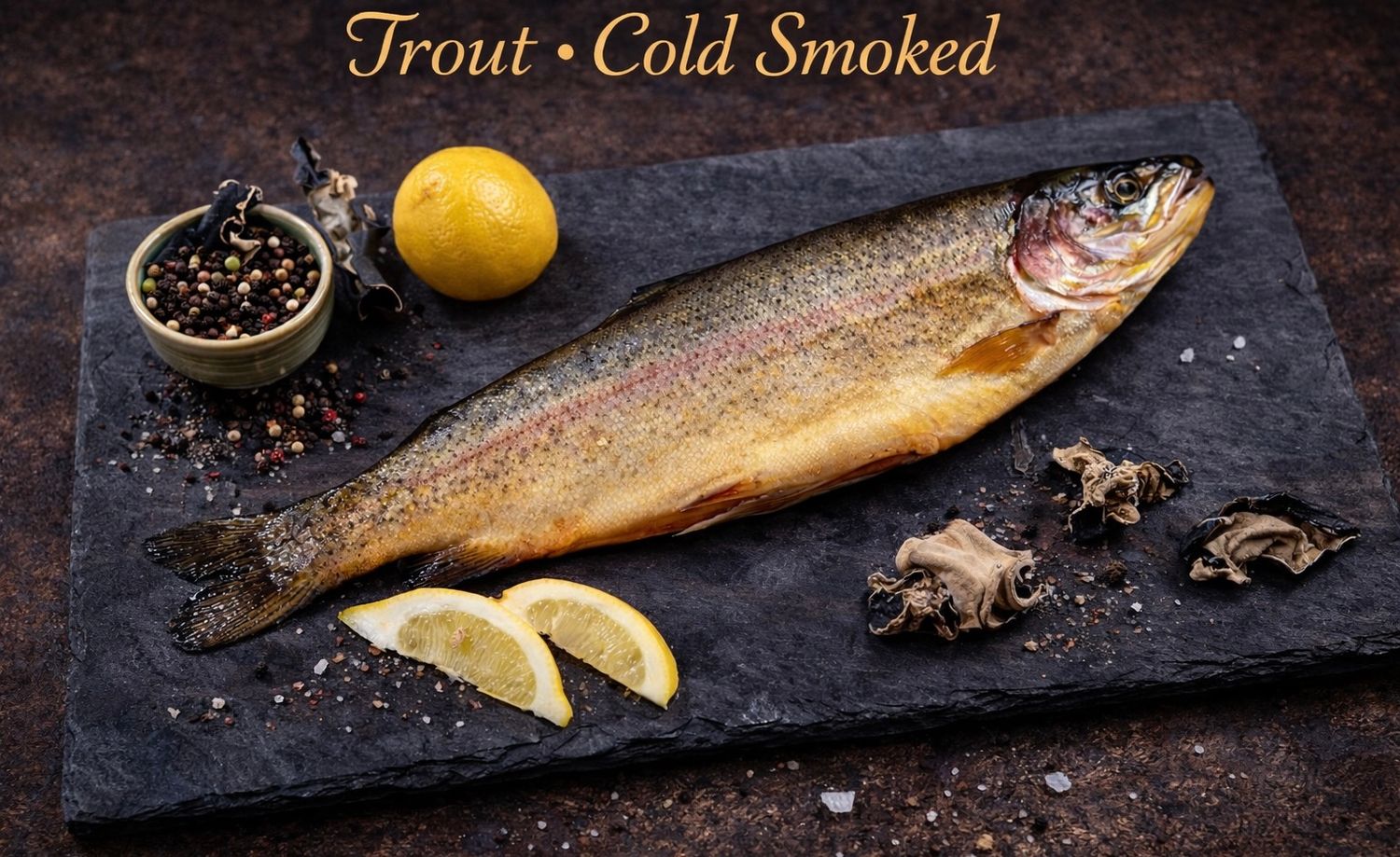 Rainbow Trout  • Cold Smoked • (Price per one Fish  • Up to 1.5-LB) • (Форель - Радужная - Х/К)