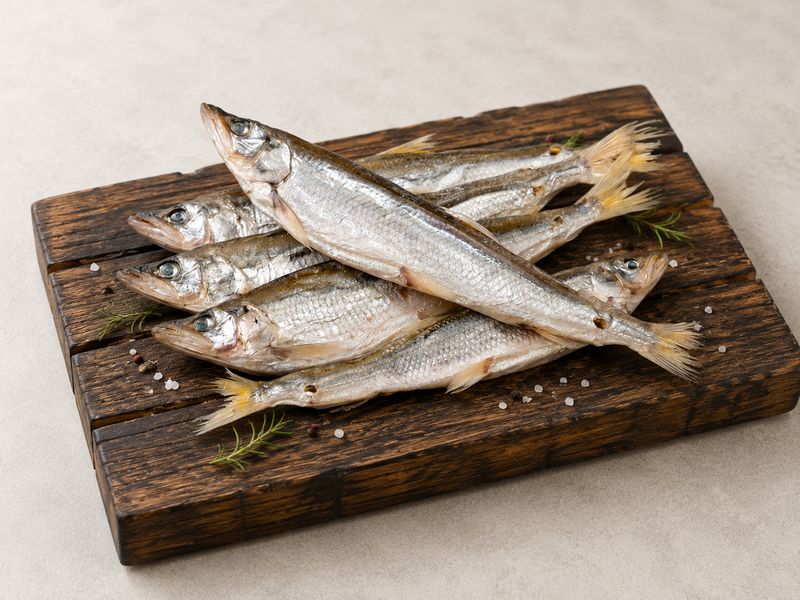 Large Smelt - Cold Smoked • 1-LB Pack • (Корюшка)