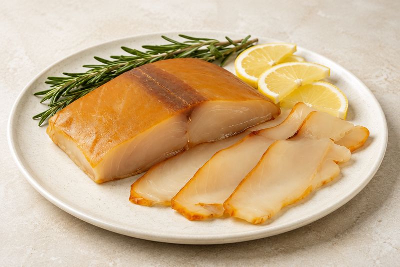Cold Smoked Escolar • Butterfish • (Sliced) • (1-LB Pack) • (Эсколар • Масляная Рыба)