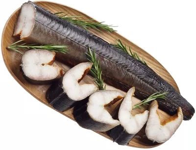 Cold Smoked Eel – Headless &amp; Tailless – Up to 1 lb