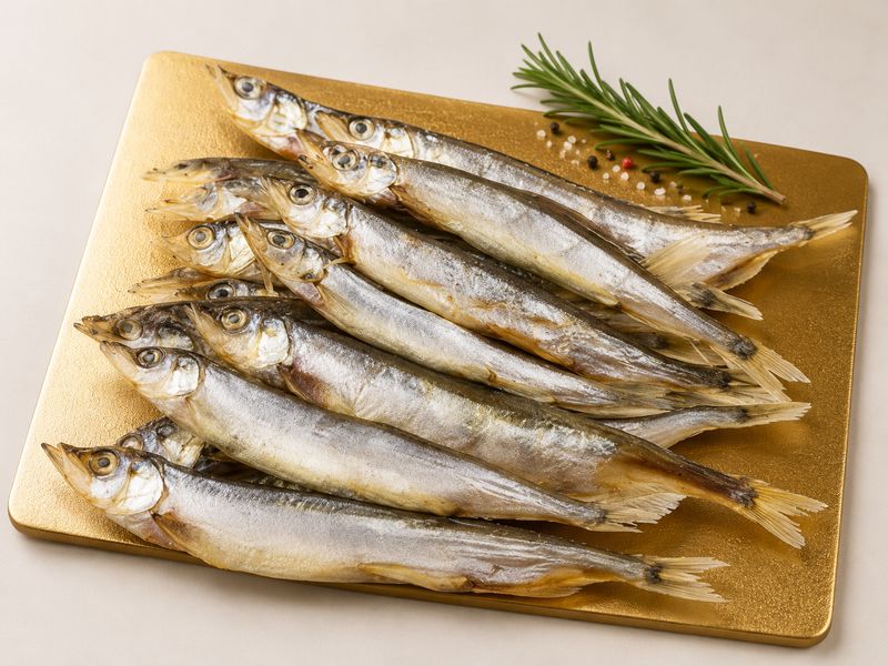 Capelin - Dry Cured • 1-LB - Pack • (Мойва - Вяленая)