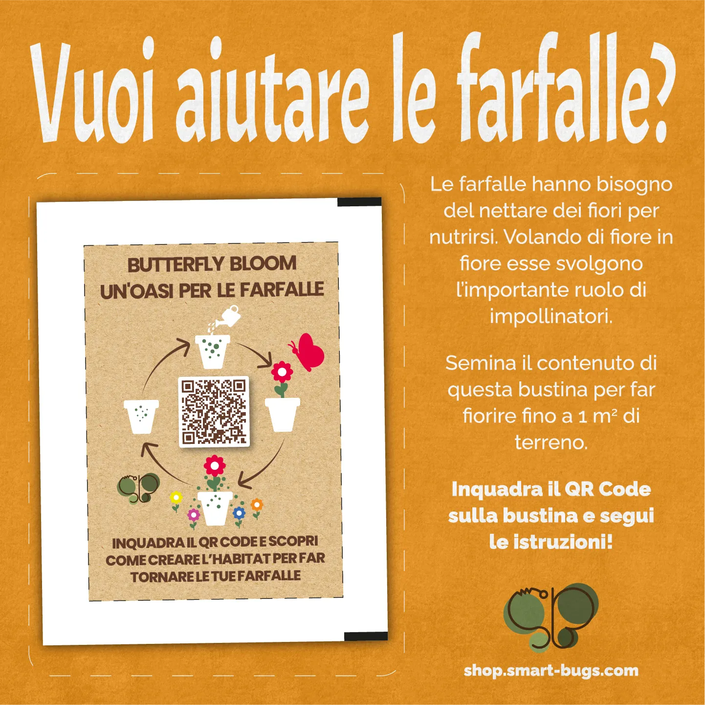 Butterfly Bloom - Semi per l&#39;Oasi delle Farfalle