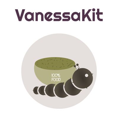 Ricarica bruchi e mangime VanessaKit