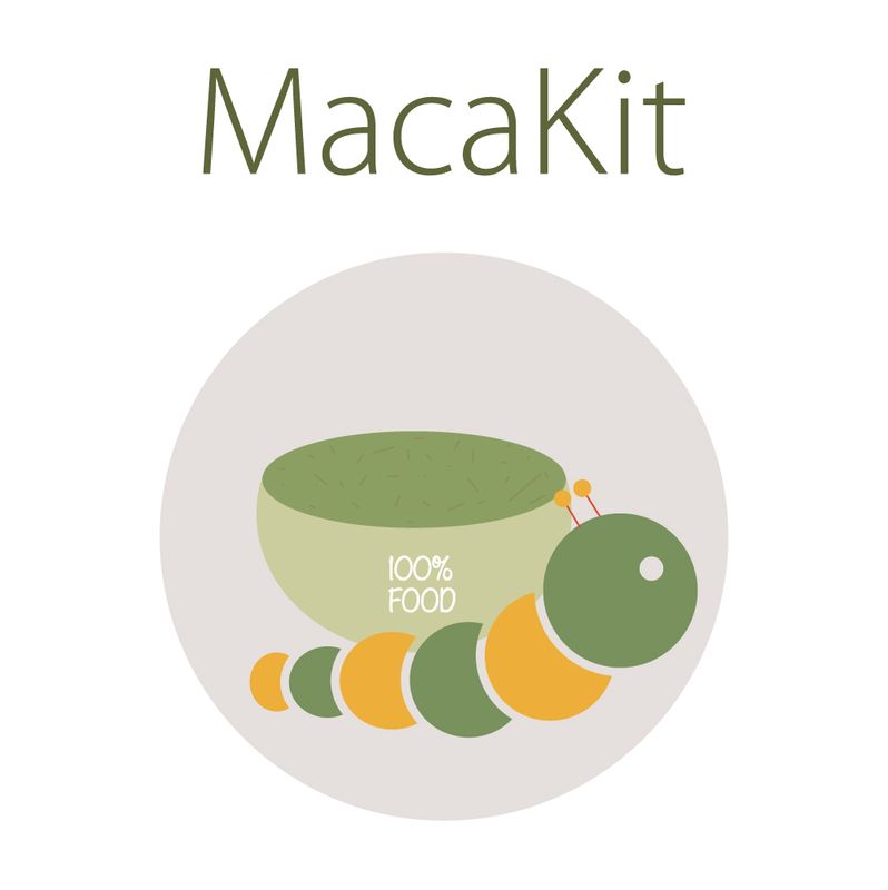 Caterpillar Refill for MacaKit (with feed)