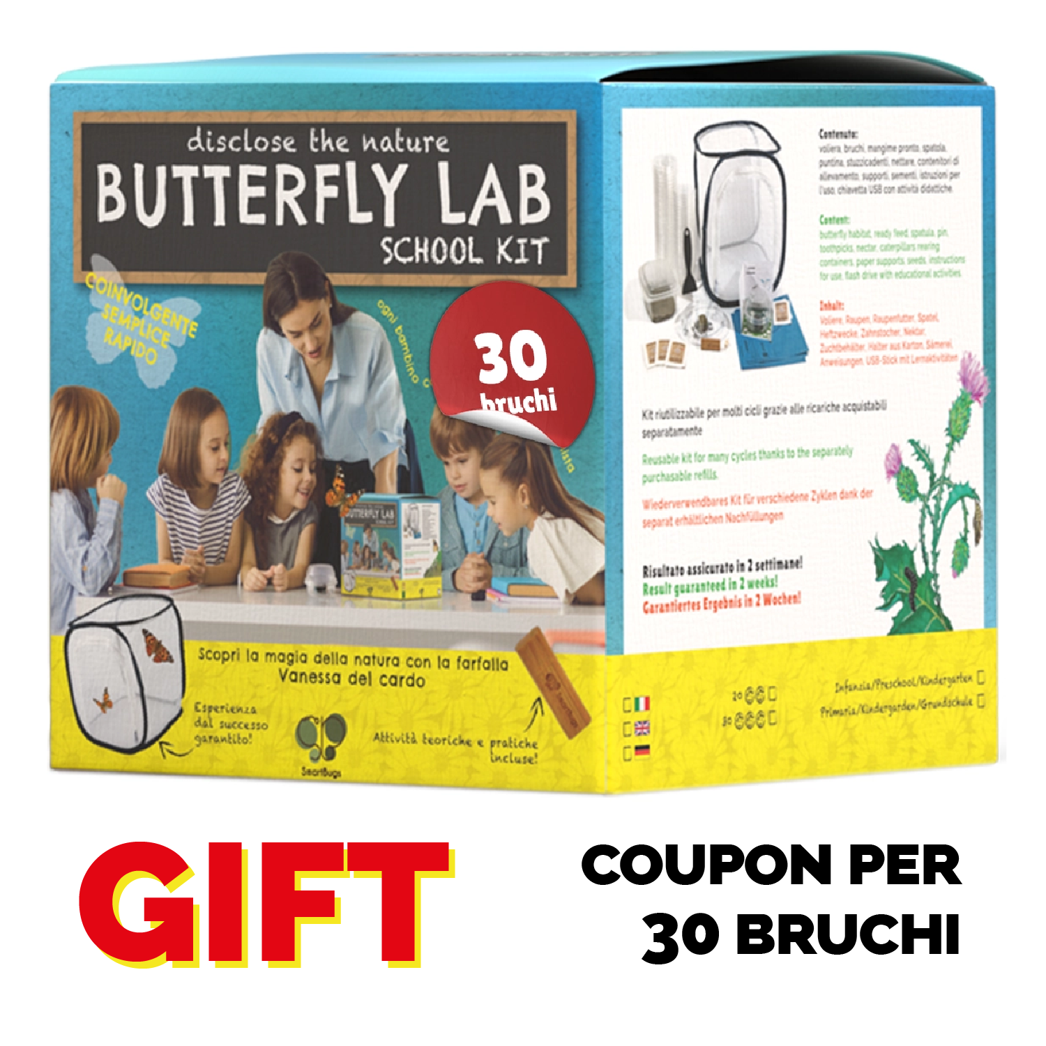 Butterfly Lab-SCHOOL KIT - GIFT EDITION con coupon (per 30 bruchi)