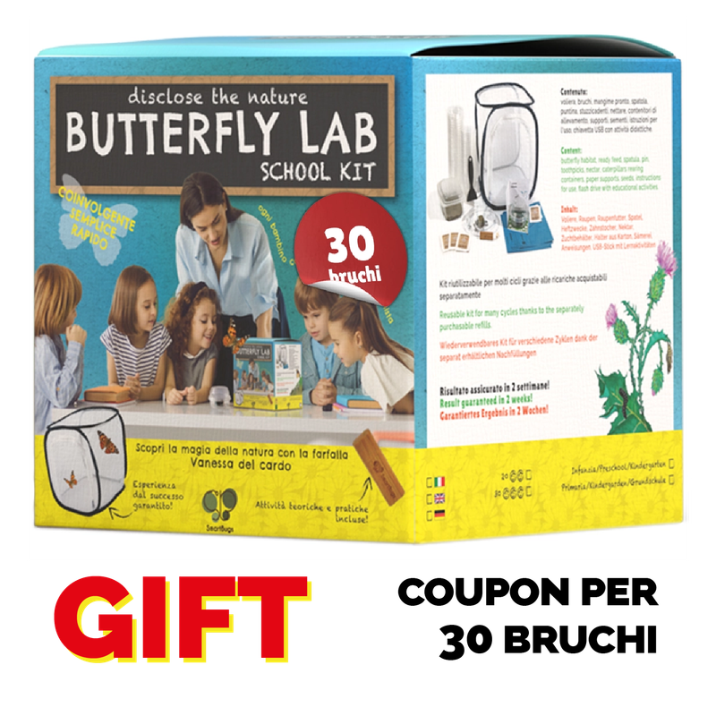 Butterfly Lab-SCHOOL KIT - GIFT EDITION con coupon (per 30 bruchi)
