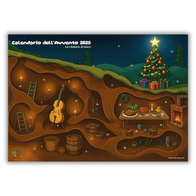 Calendario dell&#39;Avvento 2025 - La missione di Cocci