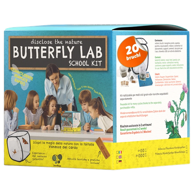 Butterfly Lab - SCHOOL KIT (con 20 bruchi)