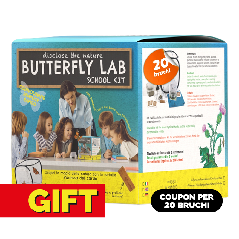 Butterfly Lab-SCHOOL KIT - GIFT EDITION con coupon (per 20 bruchi)
