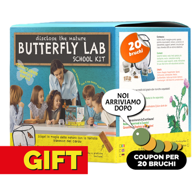 Butterfly Lab-SCHOOL KIT - GIFT EDITION con coupon (per 20 bruchi)
