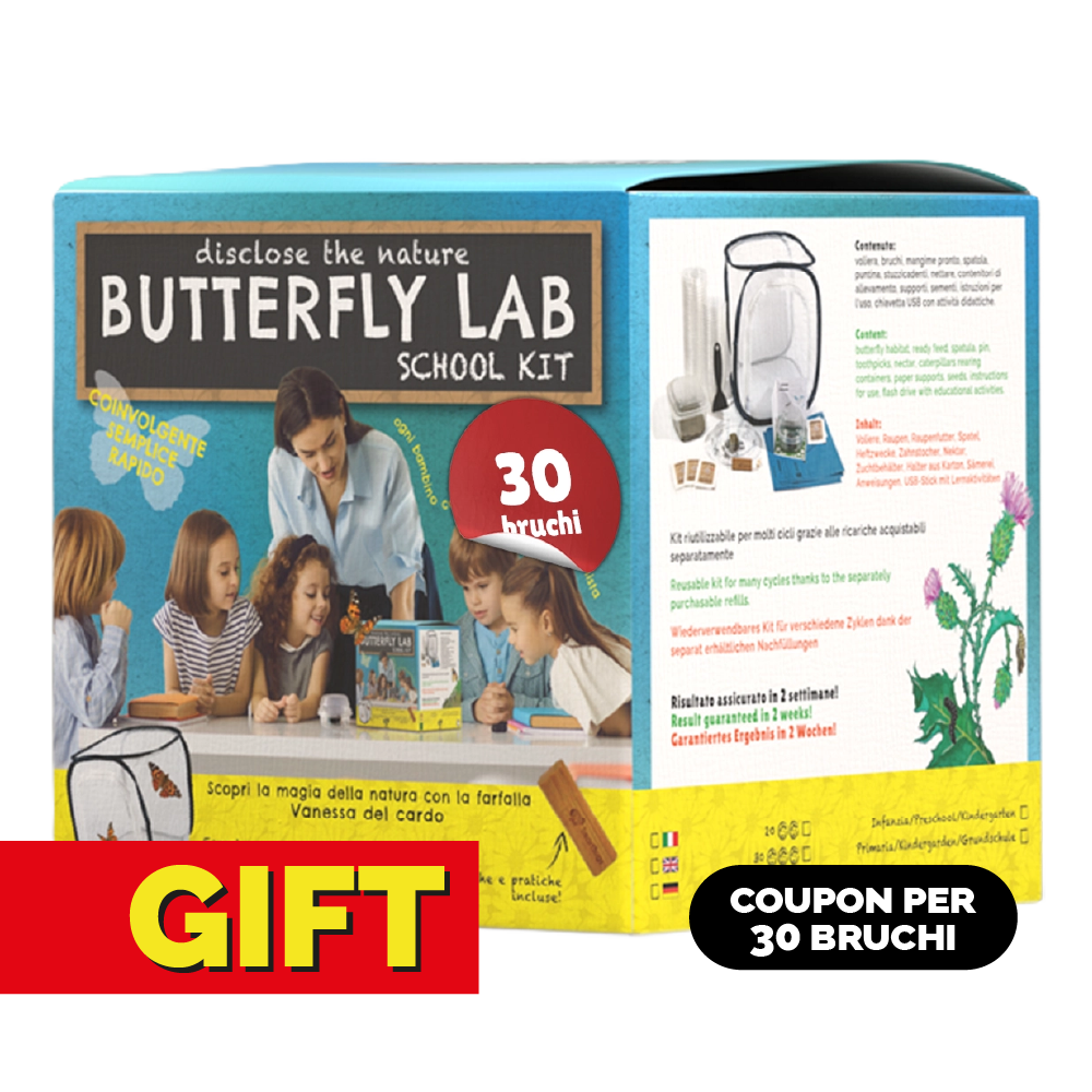 Butterfly Lab-SCHOOL KIT - GIFT EDITION con coupon (per 30 bruchi)